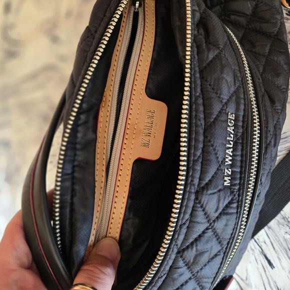 MZ Wallace Black Quilted Women's Bag - Picture 3 of 9